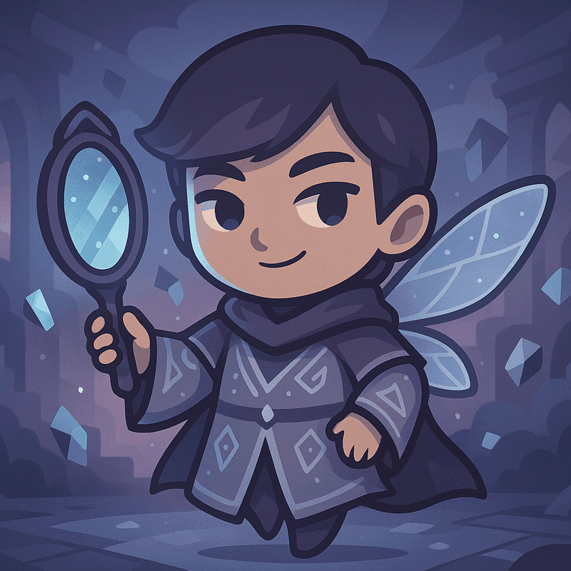Crystal Sleuth character art